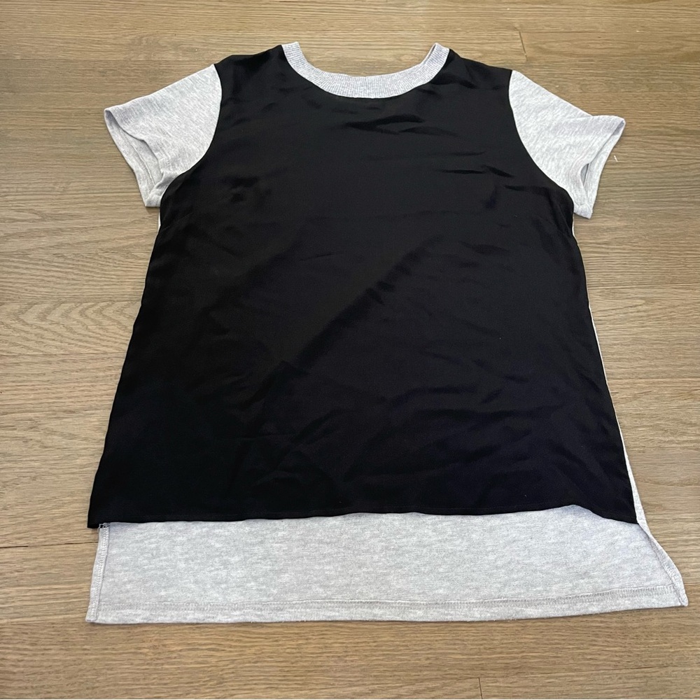 Sjobeck Silk Front Women's Colorblock T Shirt